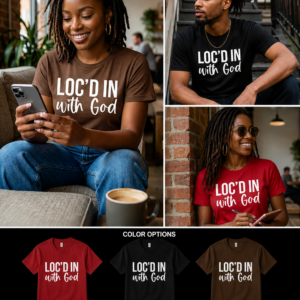 LOC'D in with GOD T-Shirt